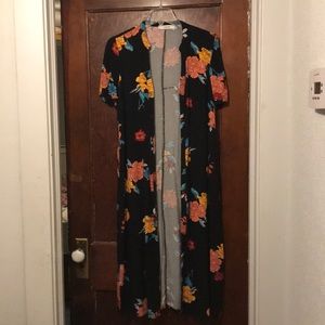 Long button up t-shirt dress